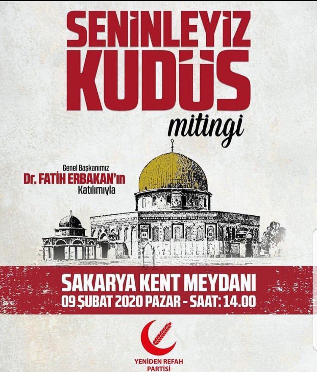 Kudüs coğrafi değil, İslami bir meseledir