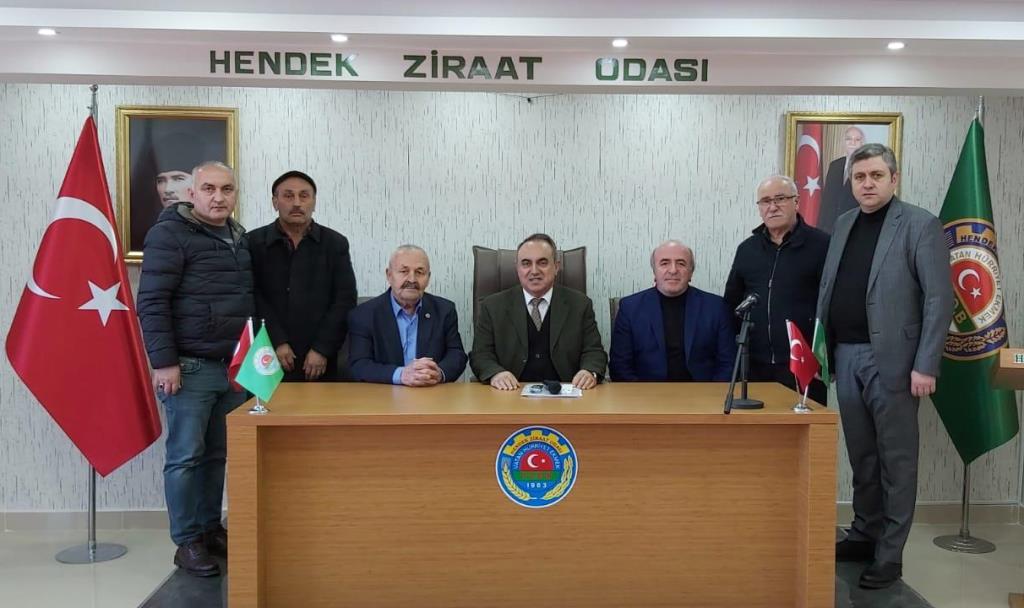 Kaymakam Ziraat Odası Başkanını Ziyaret Etti