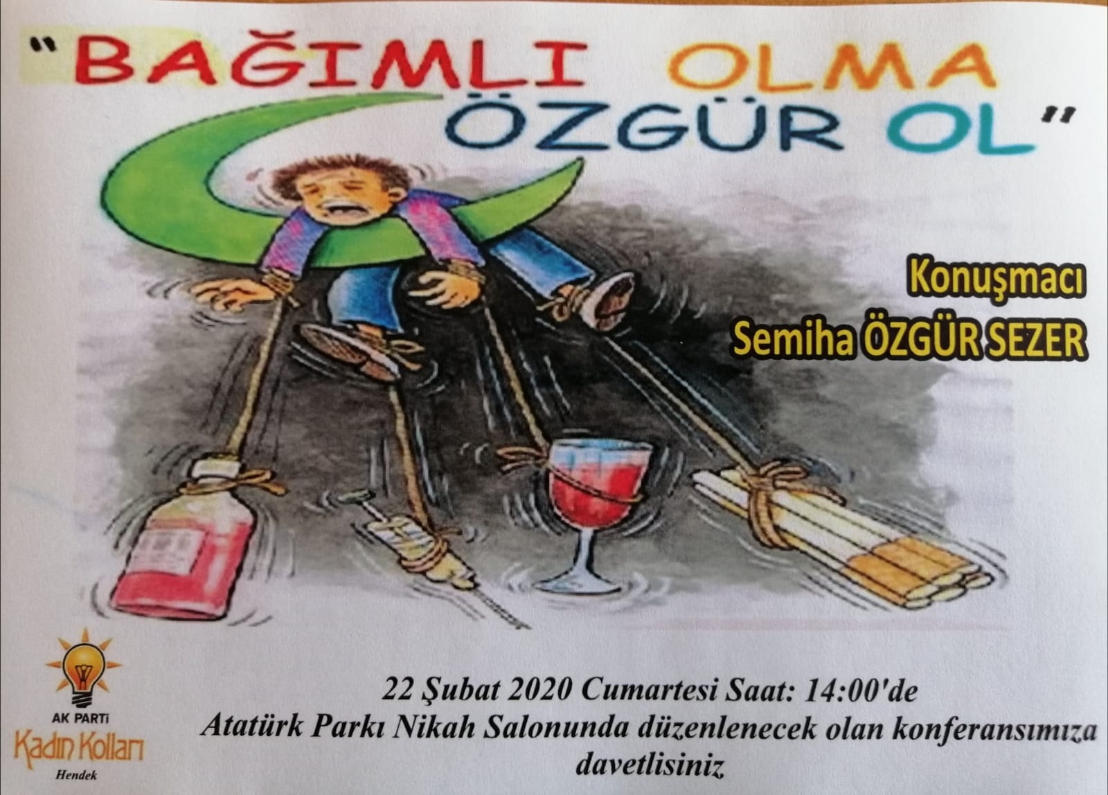Ak Parti Kadın Kollarından Konferansa Davet