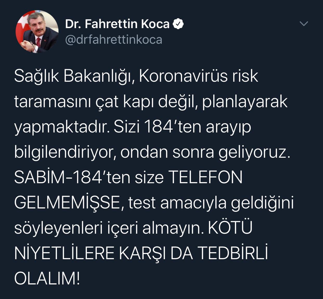 Koronavirüs Hırsızlarına Dikkat Edin