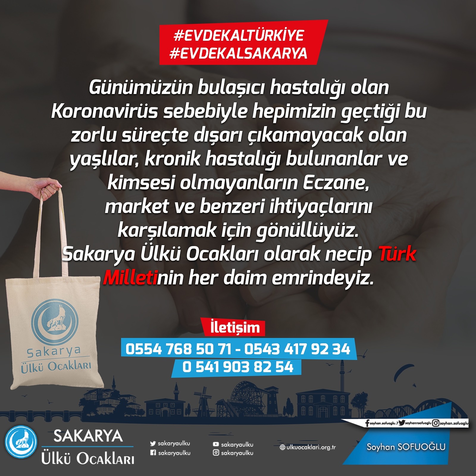 Ülkücüler yaşlı vatandaşların hizmetinde
