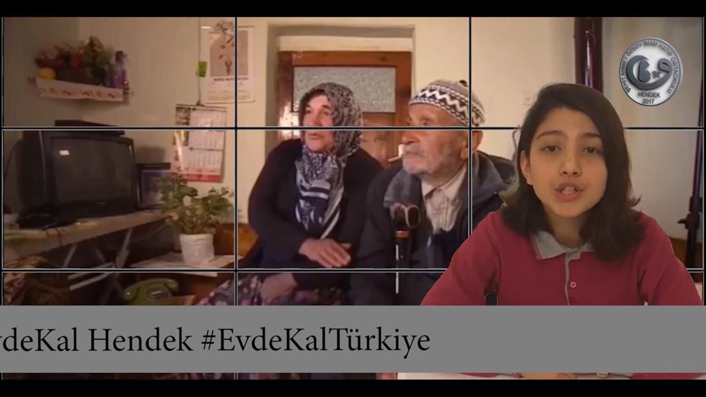 Öğrencilerden Evde Kal Çağrısı