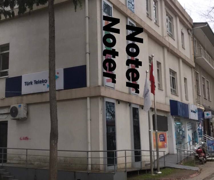 Hendek Noteri Yeni Yerinde