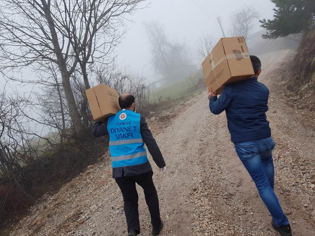 Hendek Müftülüğü görevlileri sahada