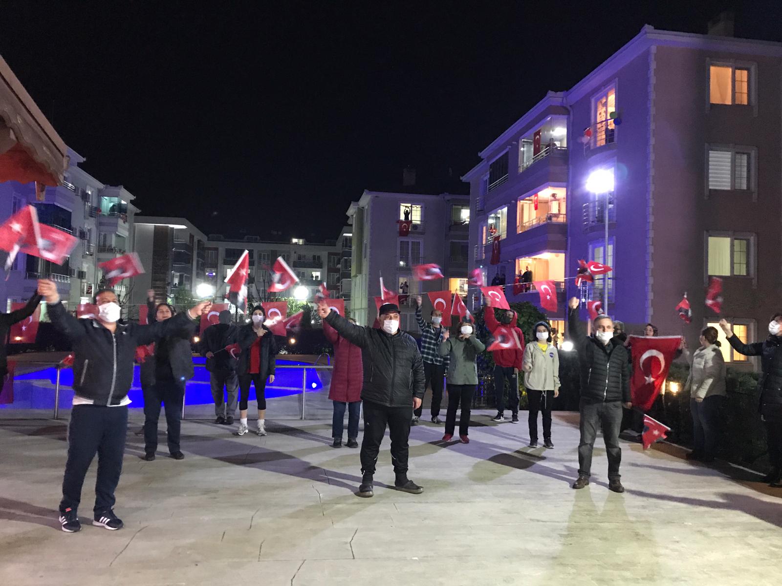 Hendek İstiklal Marşı İle İnledi