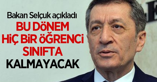 Bu Dönem Hiçbir Öğrenci Sınıfta Kalmayacak