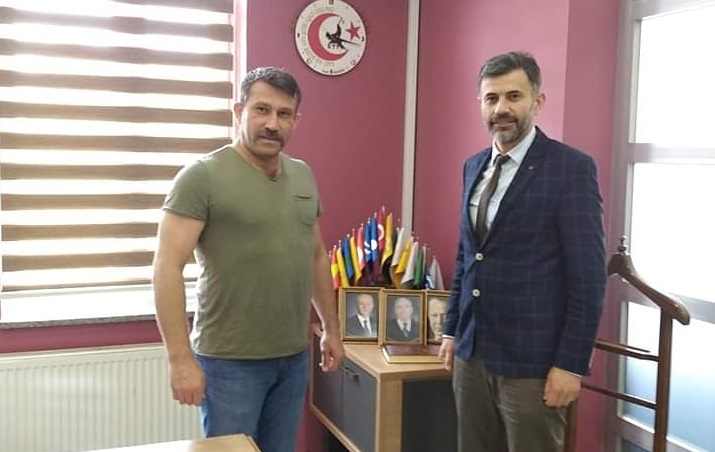 Hendek Ülkü Ocakları Başkanından Martin’e Hayırlı Olsun Ziyareti