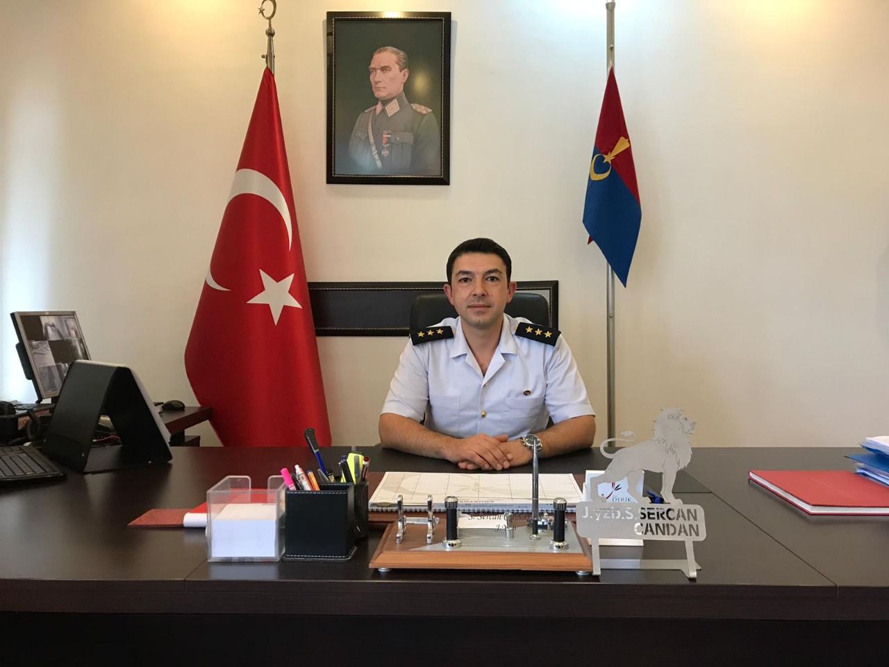 Jandarma Komutanı Candan Afrin’e Görevlendirildi