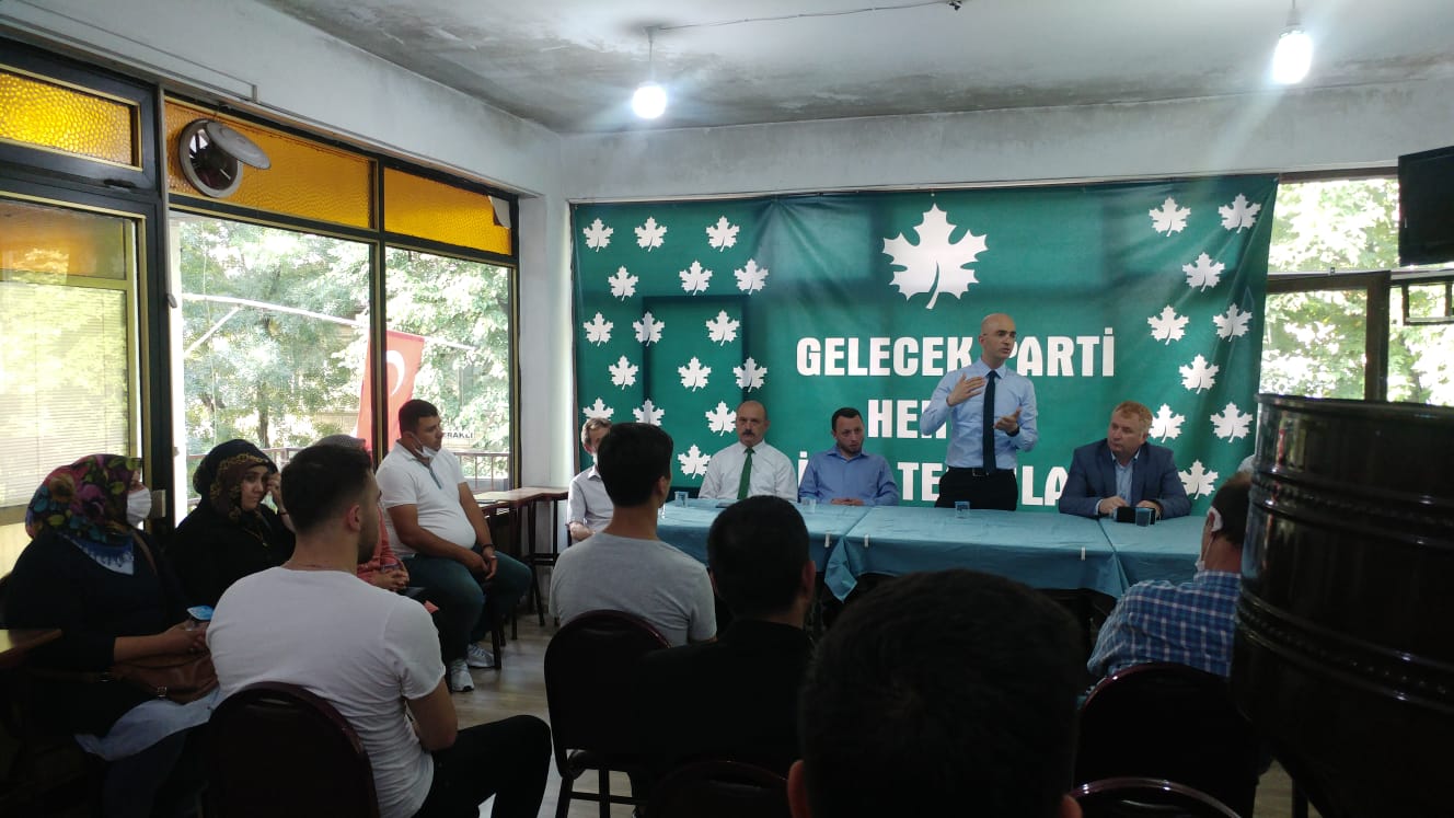 Gelecek Partisi İlçe Teşkilatı İlk Toplantısını Yaptı