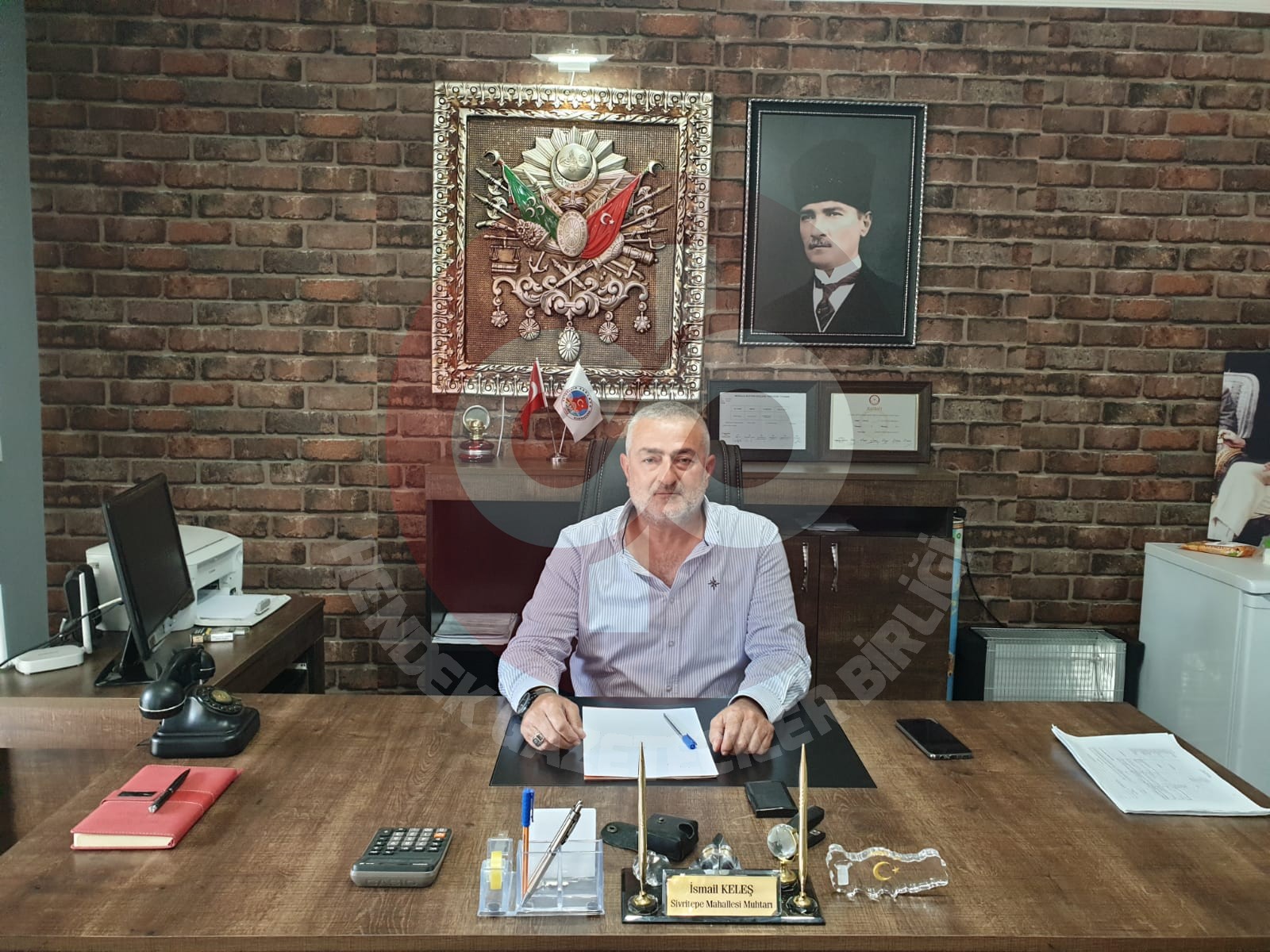 Sivritepe Muhtarı Mahallesinde Aralıksız Çalışıyor