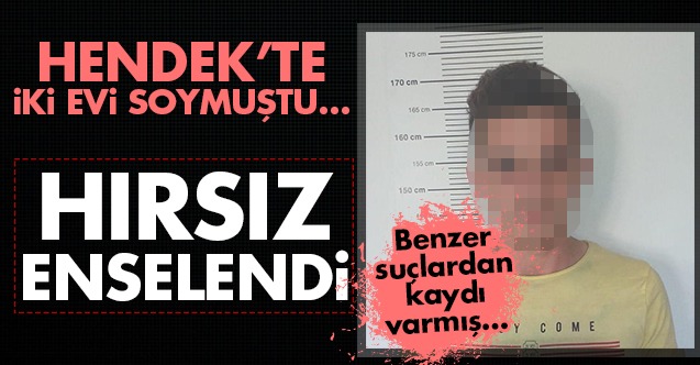 Polis Hırsızı Enseledi