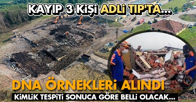 Kayıp Üç Kişi Adli Tıpta