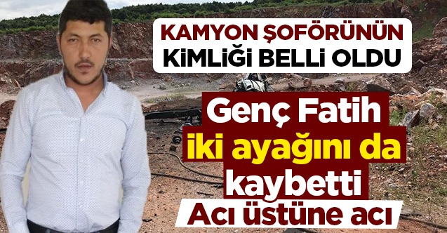 Genç Fatih iki ayağını da kaybetti