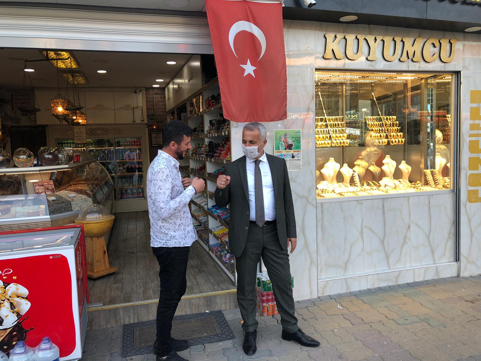 Başkan Babaoğlu Esnafı Dinledi
