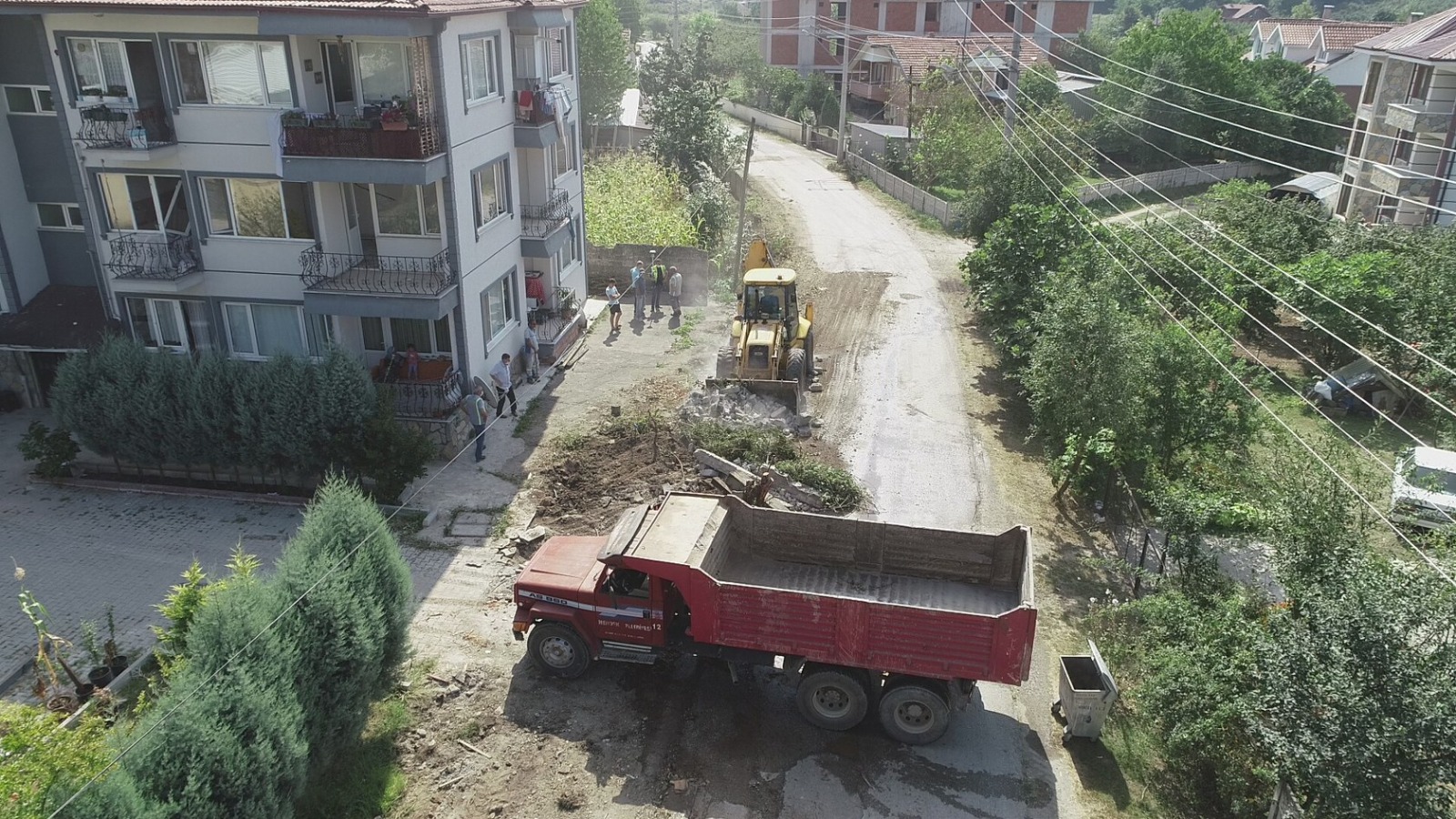 Köprübaşı Mahallesinde O Sokak Yenileniyor