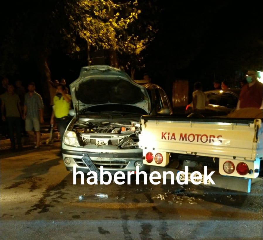 Hendek’te Kaza 3 Yaralı
