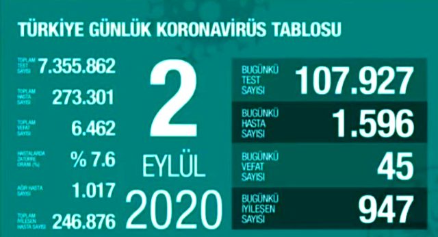 Koronavirüste Son Durum