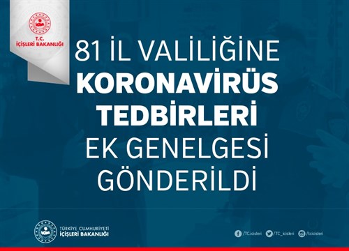 İç İşleri Bakanlığından Genelge