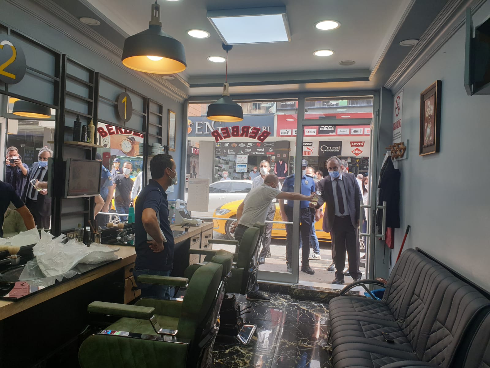 Hendek'te Koronavirüs Denetimi Yapıldı