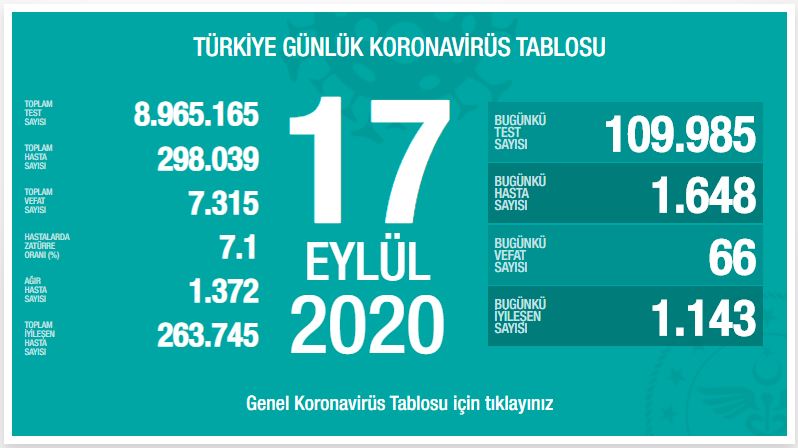 Koronavirüste Son Durum