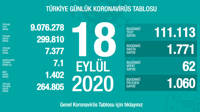 Koronavirüste Son Durum
