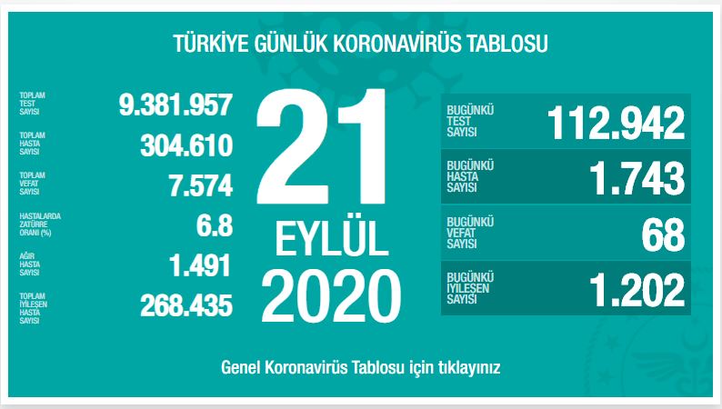 Koronavirüste Son Durum