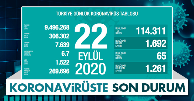 Koronavirüste Son Durum