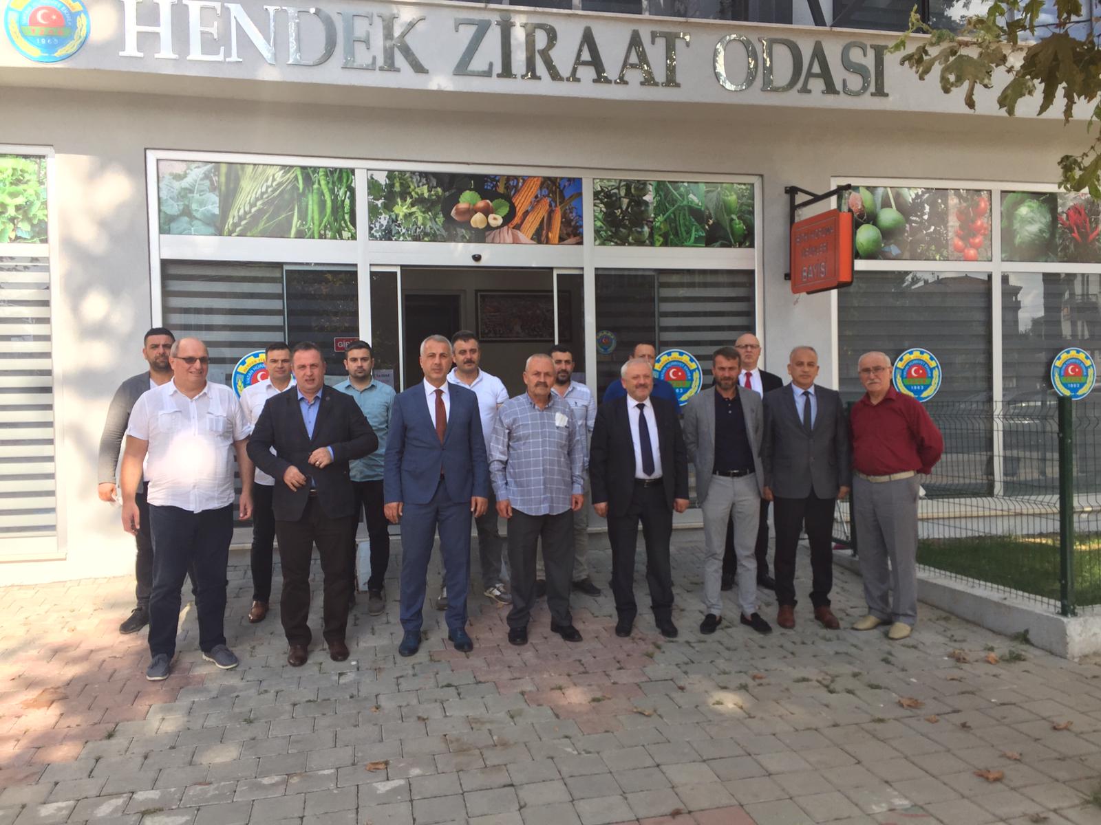 Hendek Ziraat Odası Başkanları Ağırladı