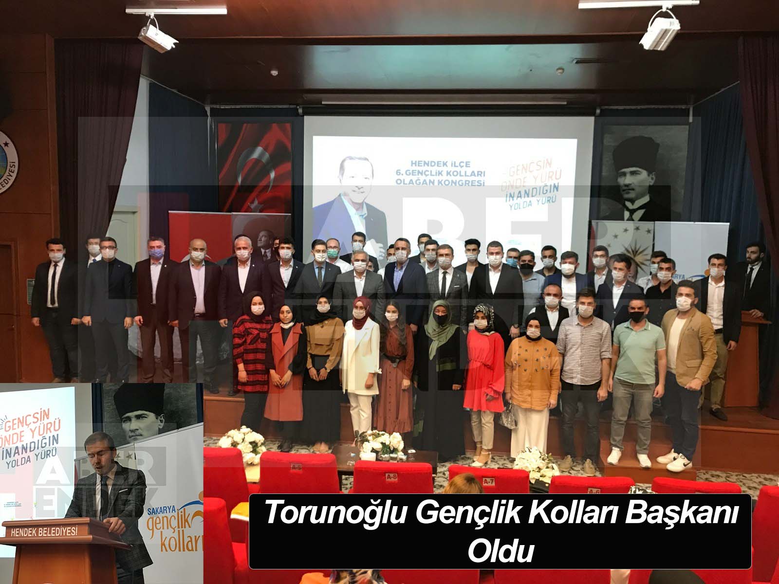 Ak Parti Gençlik Kolları Kongresinde Başkan Torunoğlu Oldu