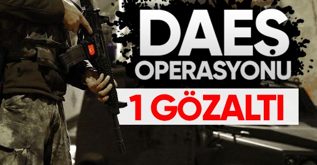 Hendek’te DAEŞ operasyonu: 1 gözaltı