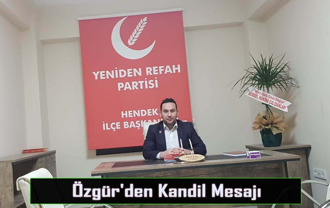 Özgür'den Kandil Mesajı
