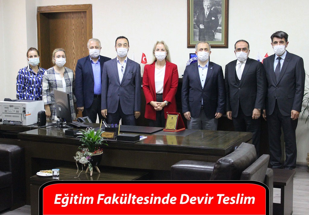 Eğitim Fakültesinde Devir Teslim