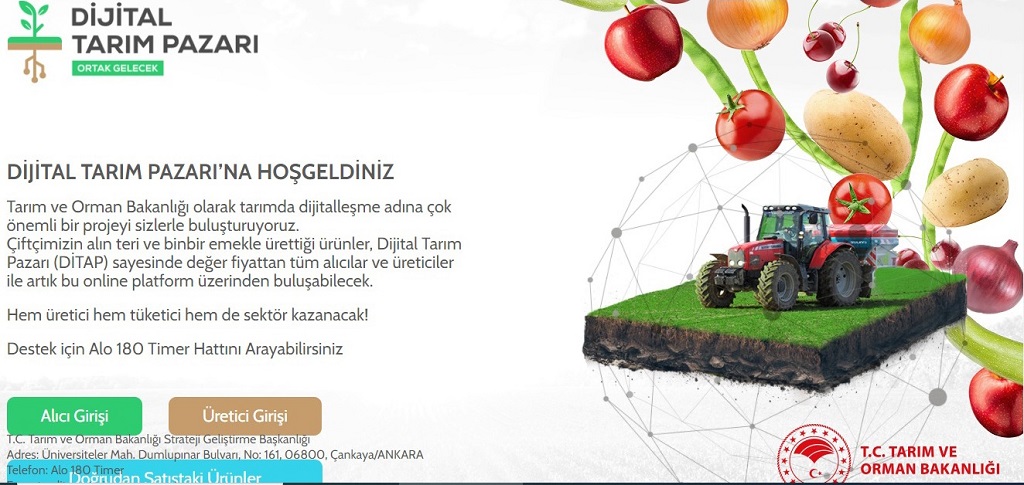 Üreticiler Ve Alıcılar Dijital Pazarda Buluşuyor
