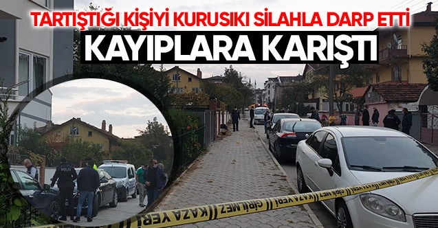 Silahla darp edip kayıplara karıştı