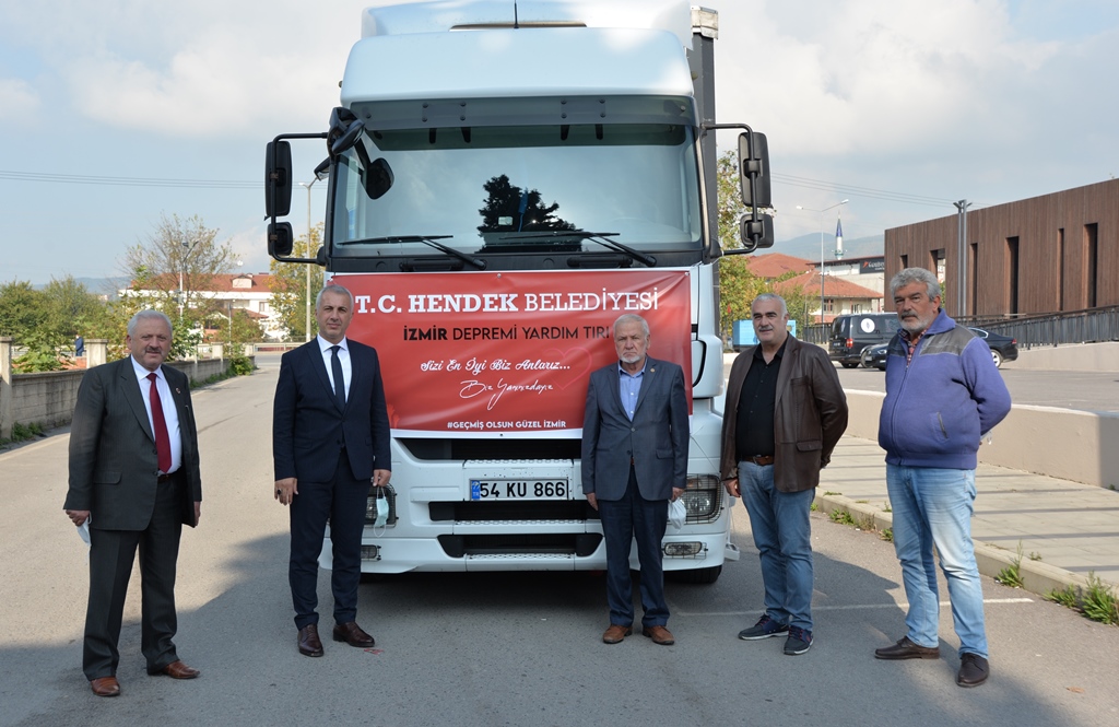 HENDEK BELEDİYESİNDEN İZMİR’E YARDIM ELİ
