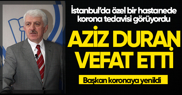 Eski Başkan Koronaya Yenildi