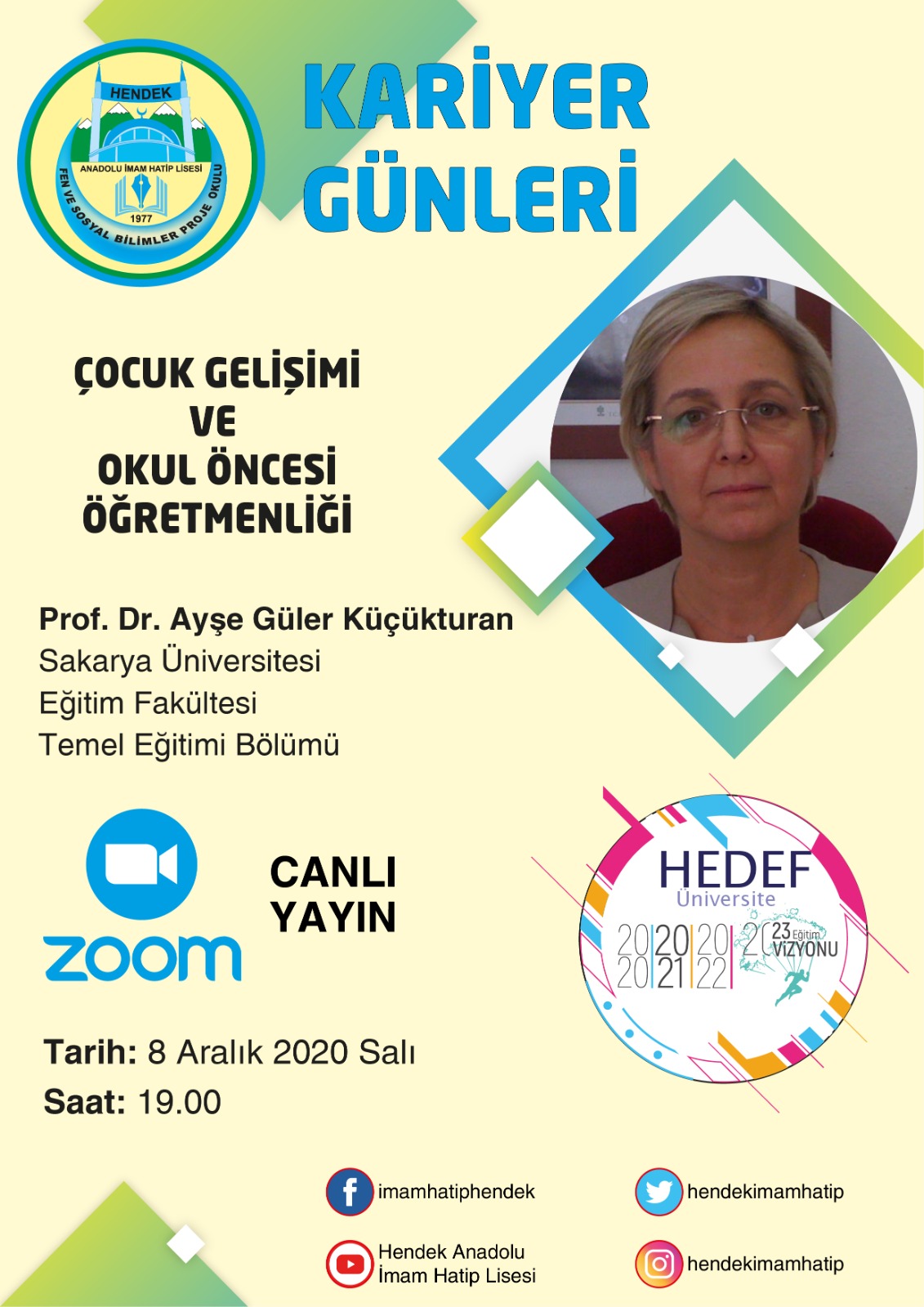 Hendek Anadolu İmam Hatip Lisesinde Kariyer Günleri Başladı