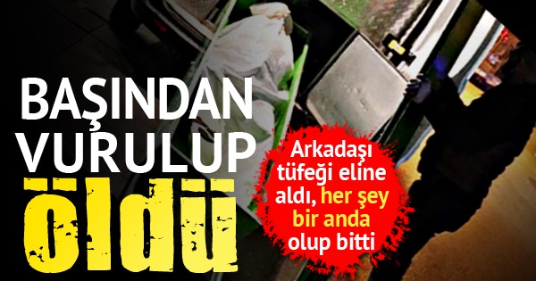 Kazayla Arkadaşını Vurdu