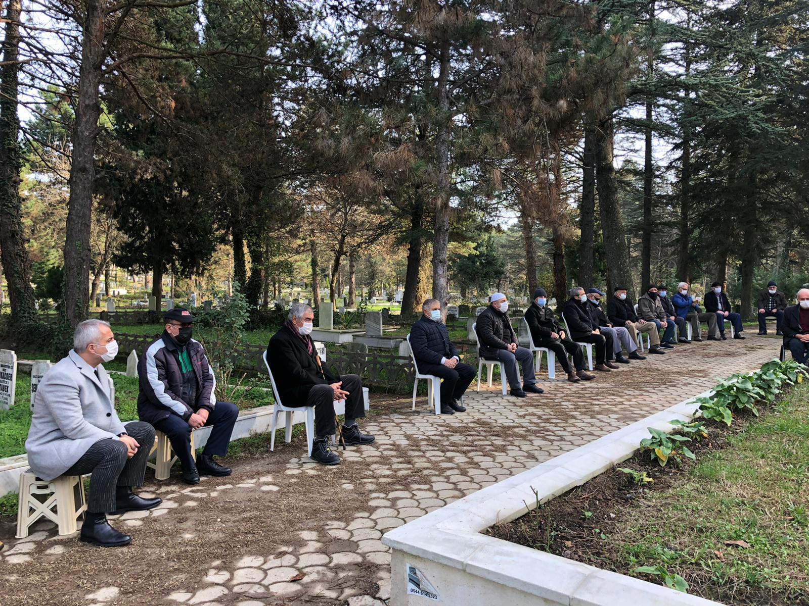 Kamışoğlu’nun Kabrini Ziyaret Ettiler