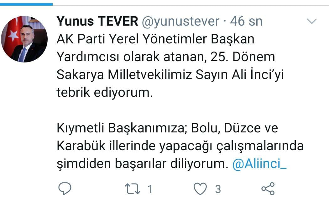 İnci’nin Görevini Tever Açıkladı