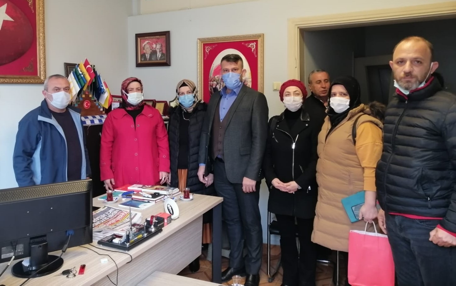 MHP Hendek’ten Gazeteciler Günü Ziyareti