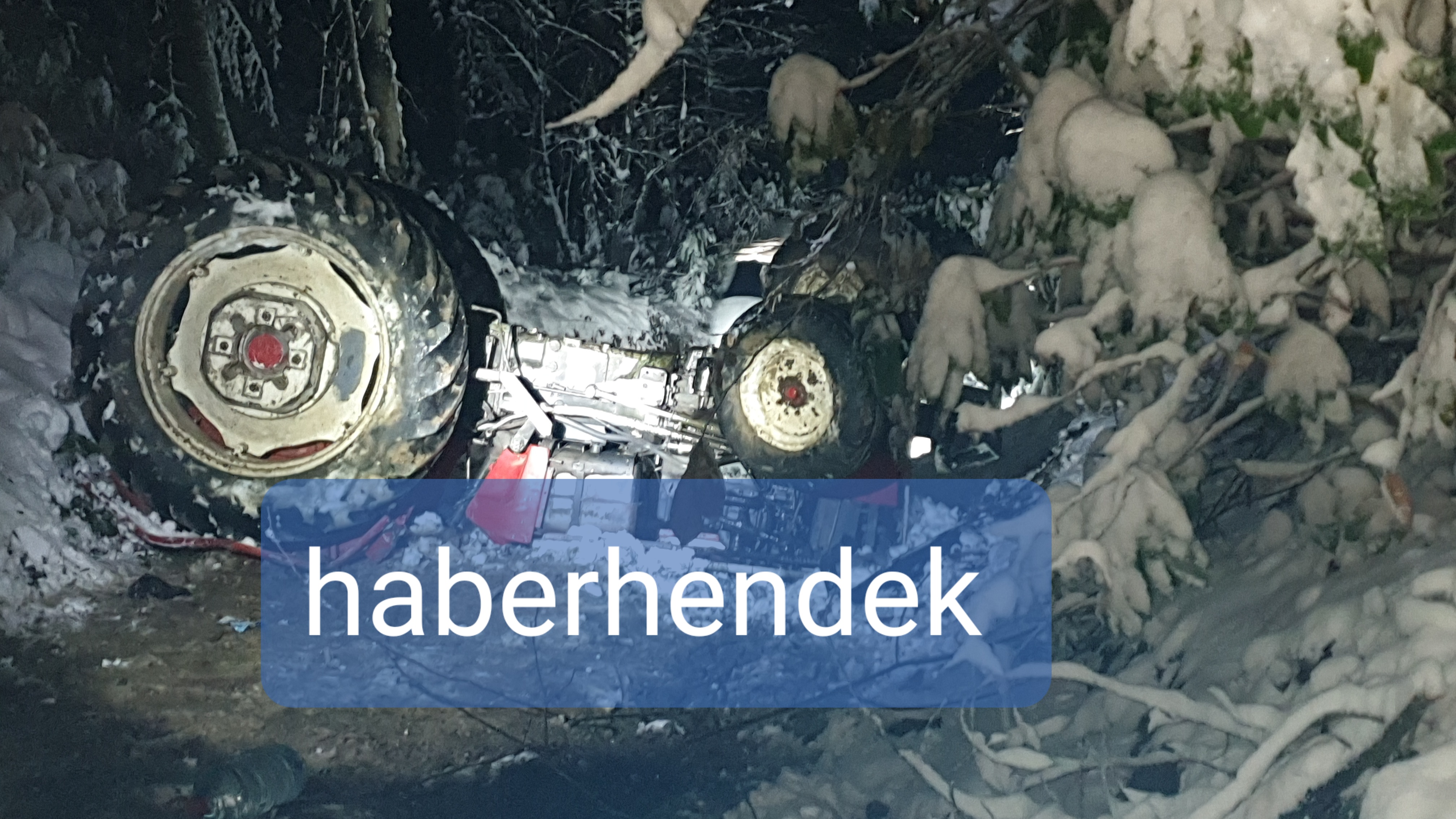 Hendek’te Traktör Devrildi 1 Kişi Hayatını kaybetti, 1Kişi Yaralandı