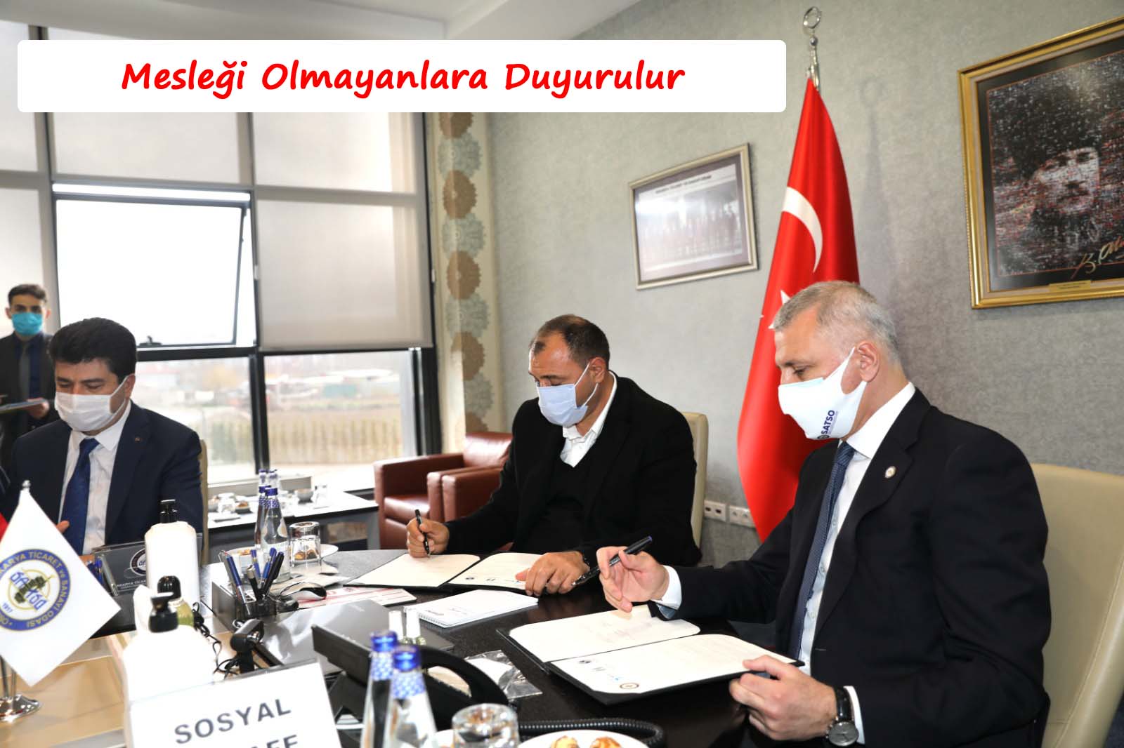 Mesleği Olmayanlara Duyurulur