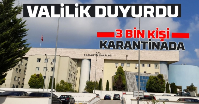 Sakarya Valiliği Duyurdu