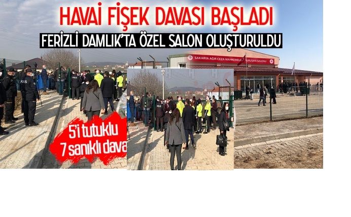 Havai fişek davası başladı