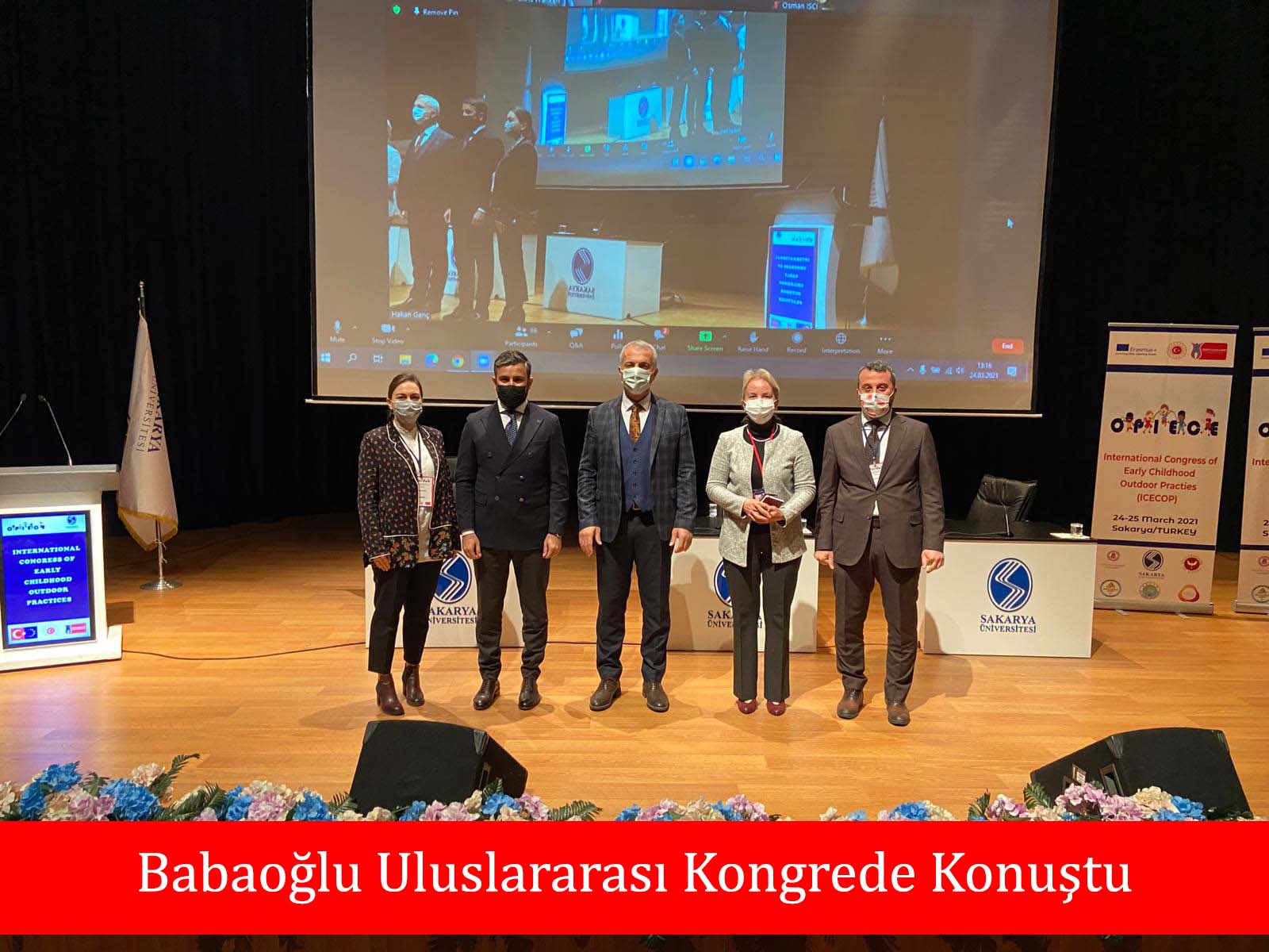 Babaoğlu Uluslararası Kongrede Konuştu