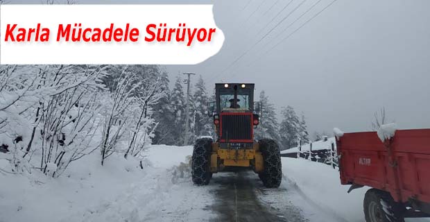 Karla Mücadele Sürüyor