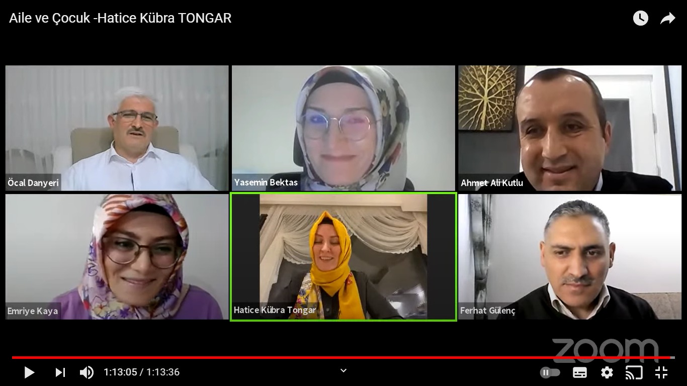 Noksel’de Aile Ve Çocuk Semineri Online Yapıldı