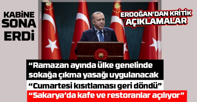 Cumartesi yasakları geri geldi