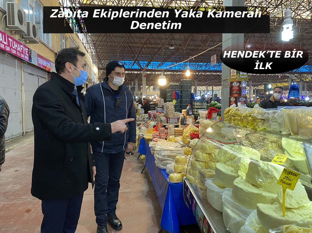 Zabıta Ekiplerinden Yaka Kameralı Denetim